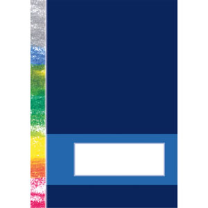 Motivumschlag dunkelblau 109